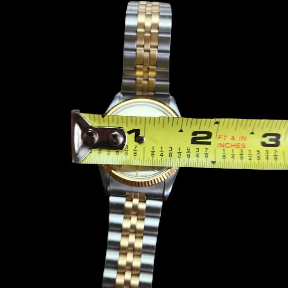 Vintage two tone Lorus mickey mouse watch